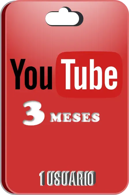 YOUTUBE 3 MESES