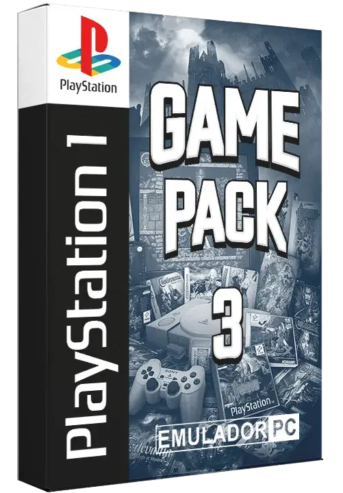 EMULADOR CON JUEGOS PLAY STATION PACK3
