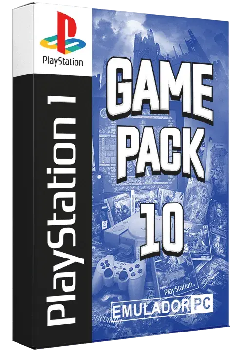 EMULADOR CON JUEGOS PLAY STATION PACK10