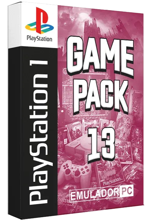 EMULADOR CON JUEGOS PLAY STATION PACK13