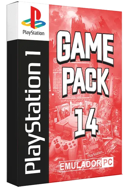 EMULADOR CON JUEGOS PLAY STATION PACK14