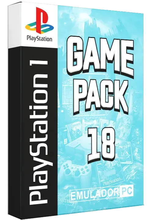 EMULADOR CON JUEGOS PLAY STATION PACK18