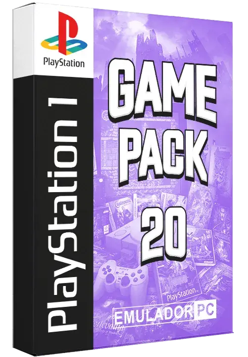 EMULADOR CON JUEGOS PLAY STATION PACK20