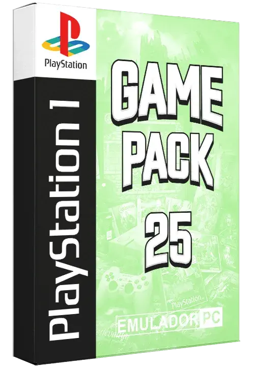 EMULADOR CON JUEGOS PLAY STATION PACK25