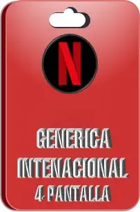 NETFLIX GENERICA CUENTA COMPLETA INTERNANCIONAL