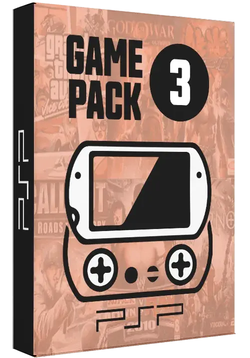 EMULADOR CON JUEGOS PSP PACK3