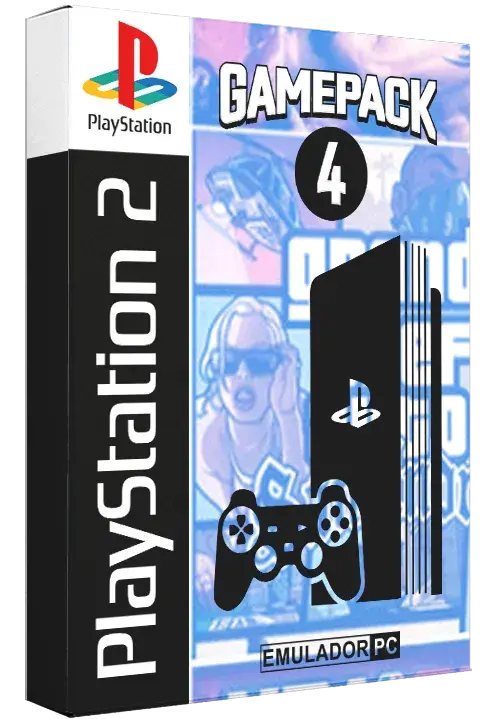 EMULADOR CON JUEGOS PS2 PACK4