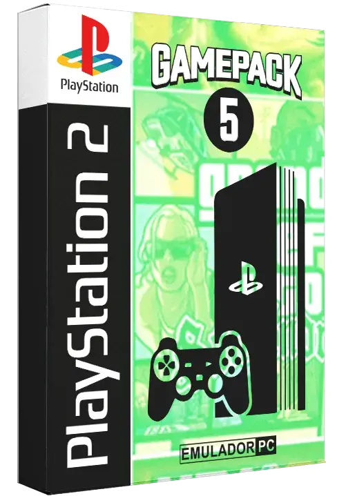 EMULADOR CON JUEGOS PS2 PACK5
