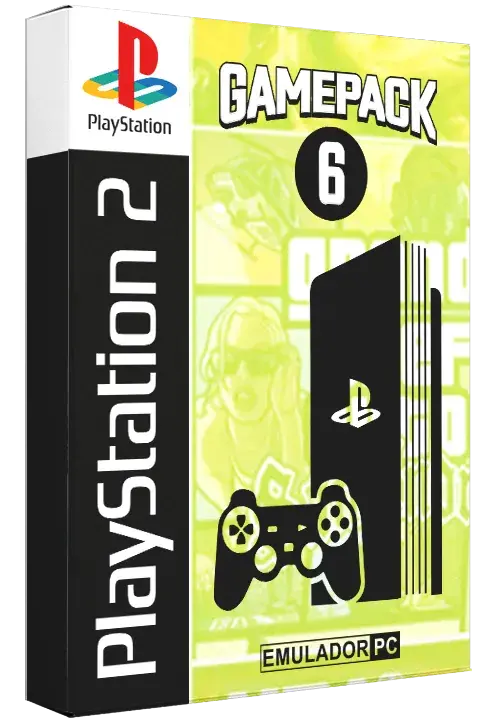 EMULADOR CON JUEGOS PS2 PACK6