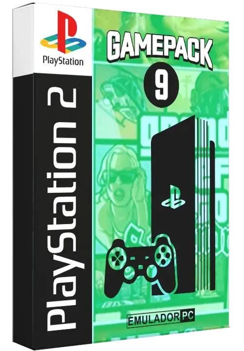 EMULADOR CON JUEGOS PS2 PACK9
