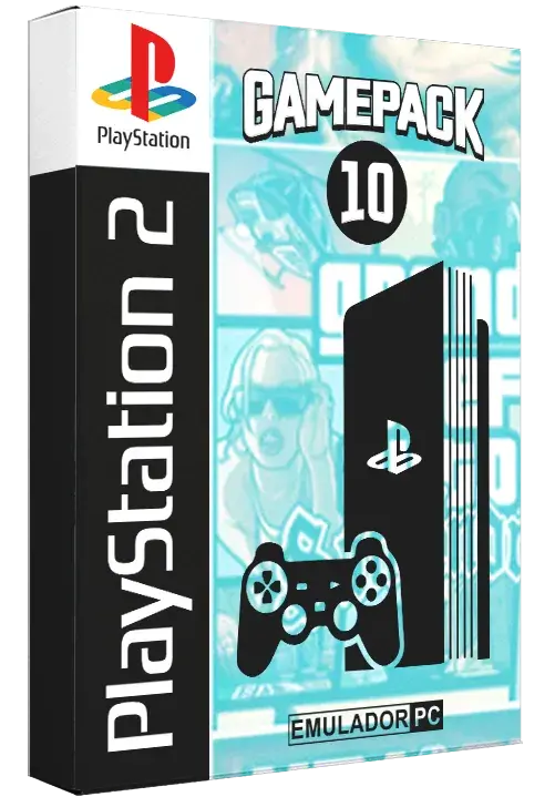 EMULADOR CON JUEGOS PS2 PACK10